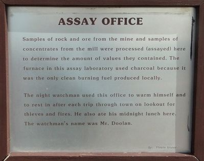 Assay Office Marker image. Click for full size.
