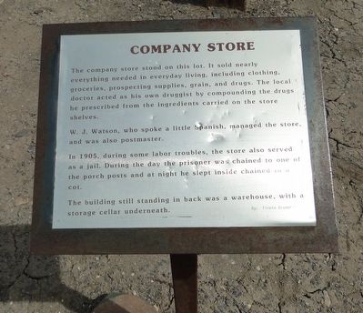 Company Store Marker image. Click for full size.