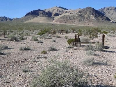 Bullfrog-Rhyolite Cemetery. Click for full size. Bullfrog-Rhyolite Cemetery image. Click for full size.