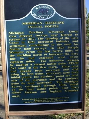 Meridan - Baseline Intial Points Marker side 2 image. Click for full size.