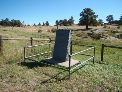 The Overland Stage Line Marker image. Click for full size.
