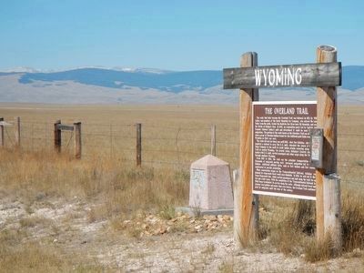 The Overland Trail Markers image. Click for full size.