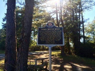 View of marker towards County Road 19. image. Click for full size.