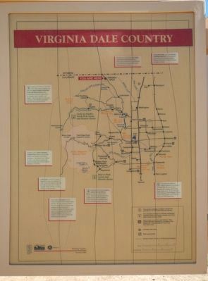 Virginia Dale Country Marker image. Click for full size.