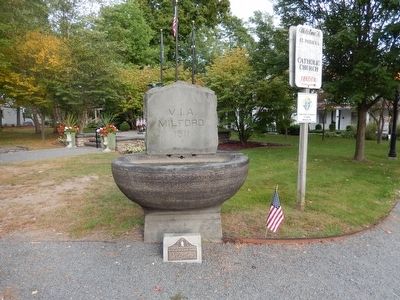 Centre Square Drinking Fountain Marker. Click for full size. Centre Square Drinking Fountain Marker image. Click for full size.