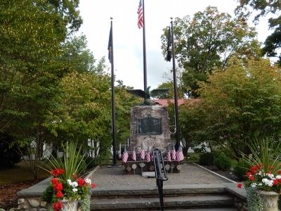 Soldiers and Sailors Memorial Marker. Click for full size. Soldiers and Sailors Memorial Marker image. Click for full size.