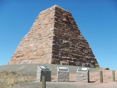 The Transcontinental Railroad Marker. Click for full size. The Transcontinental Railroad Marker image. Click for full size.