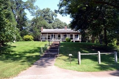Inns Along the Trace Interpretive Sign<br>In Front of the Mount Locust Inn image. Click for full size.