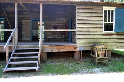 Soap Making Interpretive Sign<br>Next to Hopper image. Click for full size.