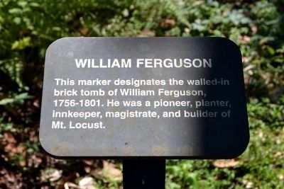 William Ferguson Interpretive Sign image. Click for full size.