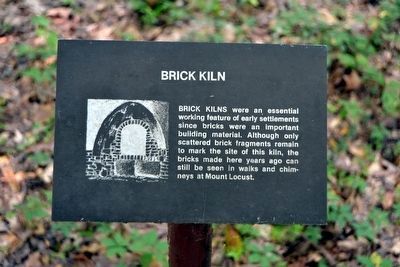 Brick Kiln Interpretive Sign image. Click for full size.