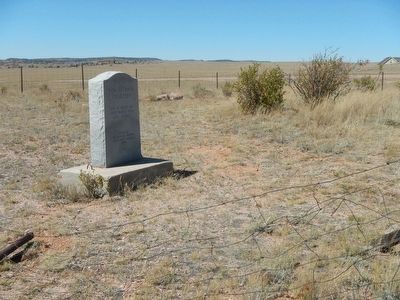 Old Sherman Cemetery Marker. Click for full size. Old Sherman Cemetery Marker image. Click for full size.