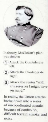 Inset - General McClellan image. Click for full size.