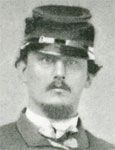 Lieut. Col. John Lemuel Stetson (1834-1862) image. Click for full size.
