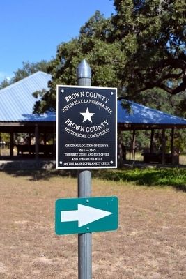 Original Location of Zephyr Marker. Click for full size. Original Location of Zephyr Marker image. Click for full size.