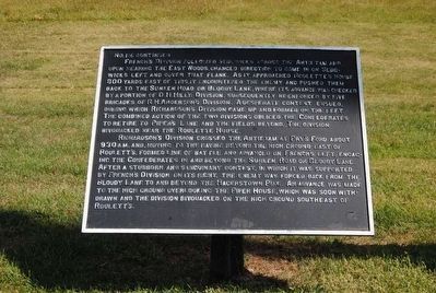 Second Army Corps Marker #2 image. Click for full size.
