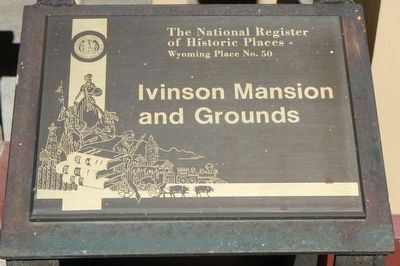 The Ivinson Mansion and Grounds. Click for full size. The Ivinson Mansion and Grounds image. Click for full size.