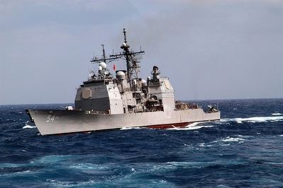 USS Antietam (CG-64)<br>South China Seas. Click for full size. USS Antietam (CG-64)<br>South China Seas image. Click for full size.