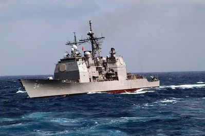 USS Antietam (CG-64)<br>South China Seas image. Click for full size.