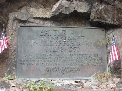 Battle Hill Marker image. Click for full size.