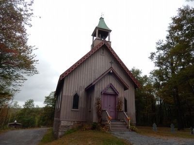 Eckley Miners' Village-St. James Protestant Episcopal Church, 1859 image. Click for full size.