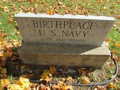 Another Birthplace of the U. S. Navy Marker image. Click for full size.