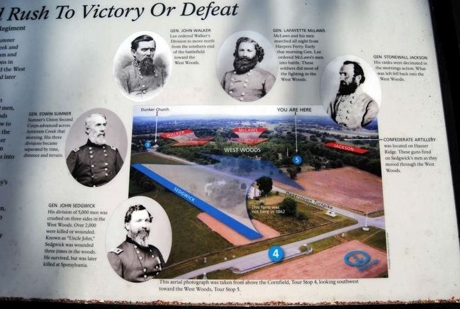 The Onward Rush to Victory or Defeat Marker image. Click for full size.