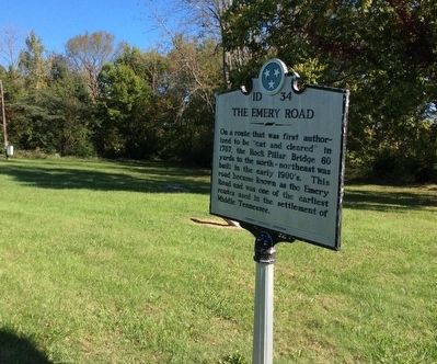 The Emery Road Marker image. Click for full size.