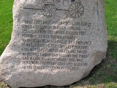 Stage Coach Rock Marker. Click for full size. Stage Coach Rock Marker image. Click for full size.