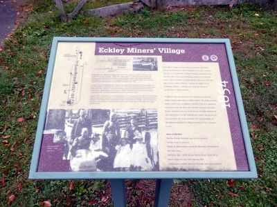 Eckley Miners’ Village Marker image. Click for full size.