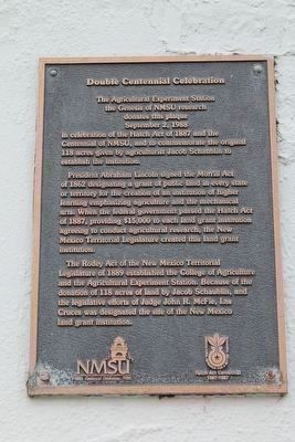 Double Centennial Celebration Marker image. Click for full size.