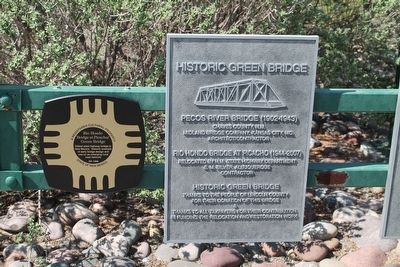 Additional Historic Green Bridge Markers. Click for full size. Additional Historic Green Bridge Markers image. Click for full size.