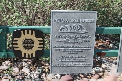 Additional Historic Green Bridge Markers image. Click for full size.