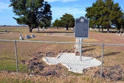 Post Oak Cemetery Marker image. Click for full size.
