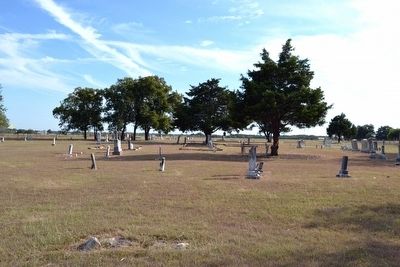 Post Oak Cemetery image. Click for full size.