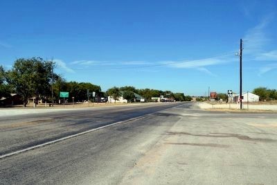View to Northwest Along US 183 image. Click for full size.