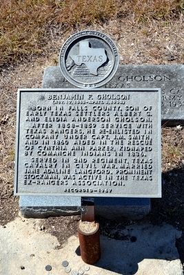 Benjamin F. Gholson Marker image. Click for full size.