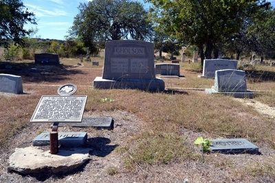 Grave of Benjamin F. Gholson image. Click for full size.