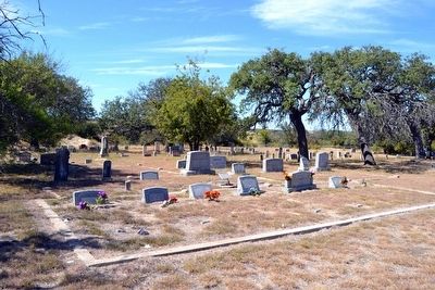 Marker and Grave in Southeast Corner of Langford Cemetery. Click for full size. Marker and Grave in Southeast Corner of Langford Cemetery image. Click for full size.