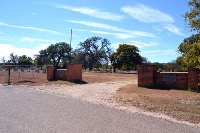 Entrance to Langford Cemetery. Click for full size. Entrance to Langford Cemetery image. Click for full size.