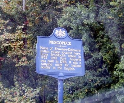 Nescopeck Marker. Click for full size. Nescopeck Marker image. Click for full size.