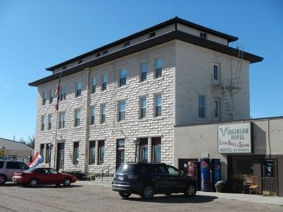The Virginian Hotel in Medicine Bow. Click for full size. The Virginian Hotel in Medicine Bow image. Click for full size.