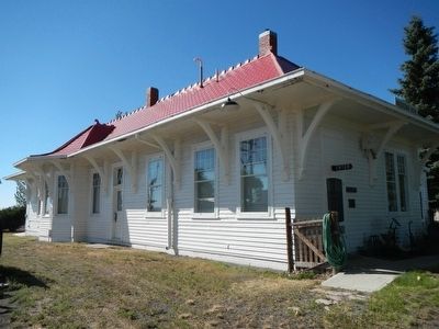 Medicine Bow Depot. Click for full size. Medicine Bow Depot image. Click for full size.