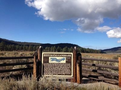 Historic Lake Hemet Dam Marker. Click for full size. Historic Lake Hemet Dam Marker image. Click for full size.