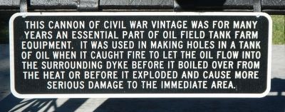 Civil War Cannons Marker image. Click for full size.