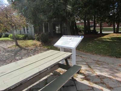 Birthplace of the United States Navy Marker. Click for full size. Birthplace of the United States Navy Marker image. Click for full size.