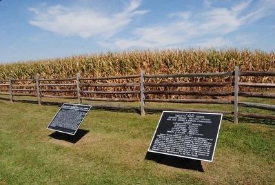 Doubleday's Division, First Army Corps Marker (Left) image. Click for full size.