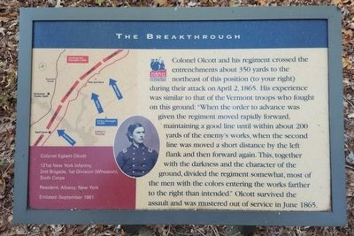 The Breakthrough Marker. Click for full size. The Breakthrough Marker image. Click for full size.