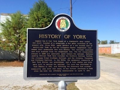 History of York Marker image. Click for full size.