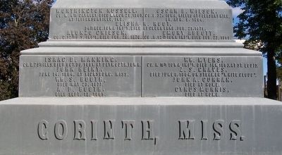 Civil War Memorial Honor Roll. Click for full size. Civil War Memorial Honor Roll image. Click for full size.